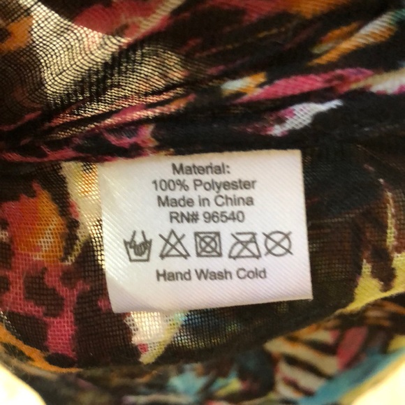 Multi-color infinity scarf - beautiful! - Picture 6 of 6